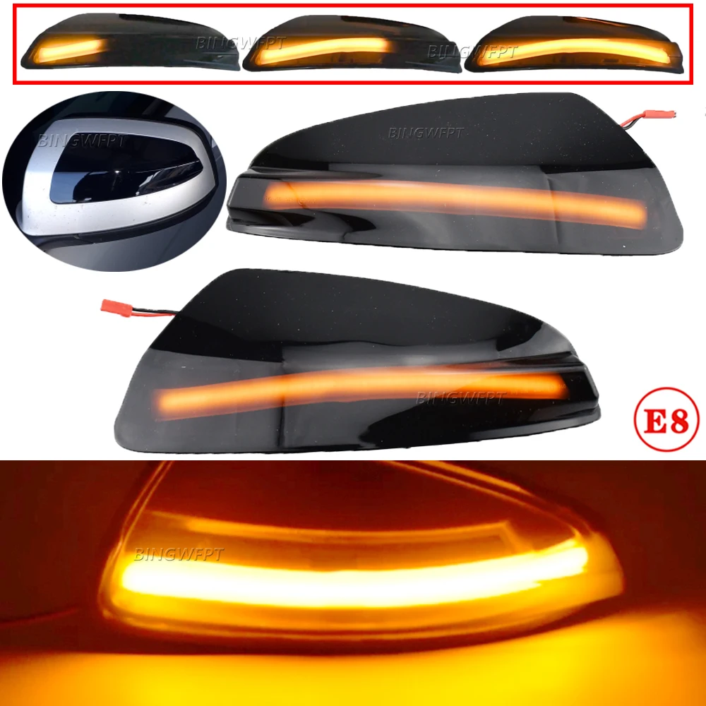 

Dynamic Turn Signal Light For Mercedes Benz C Class W204 S204 C300 Viano Vito W639 2007 2008 2009 2010 2011 2012 2013 2014