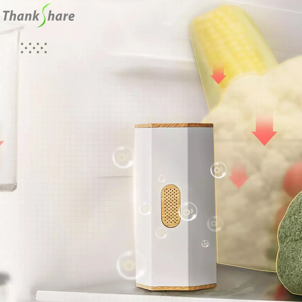 THANKSHAR мини Батарея Воздухоочистители генератор озона и ионизатор для