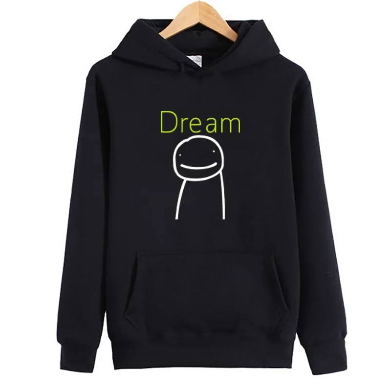 2021 Spring and Autumn Fashion DreamWasTaken Game Print Hoodie Long Sleeve Hooded Sweatshirt for Women Men