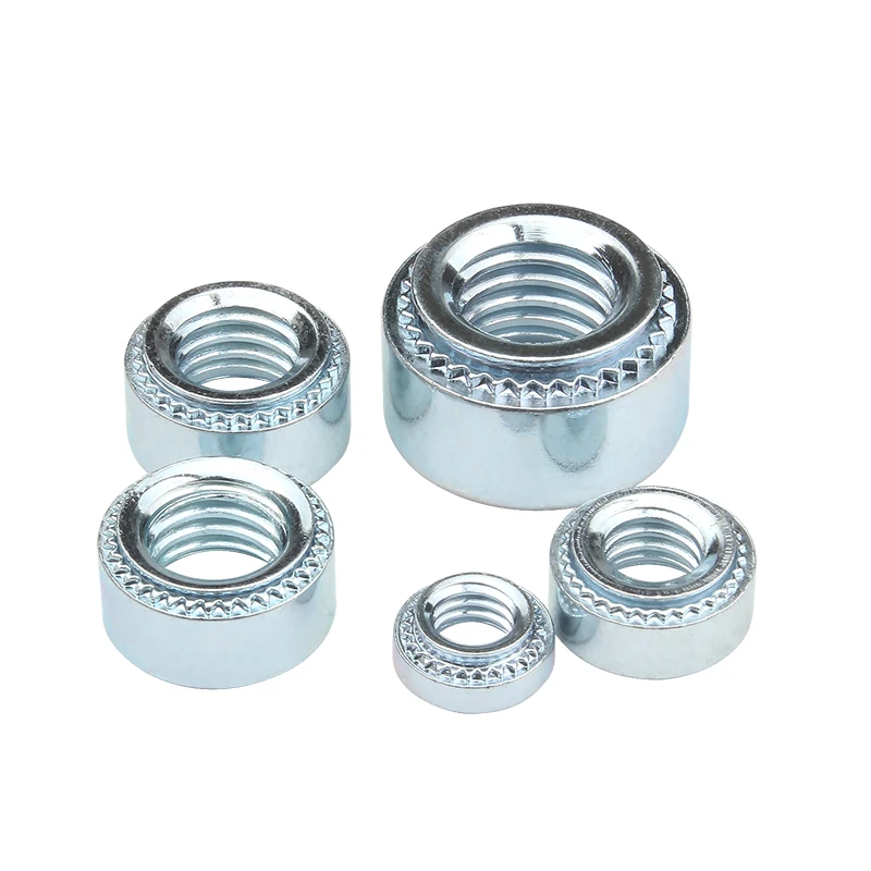 Клепальная гайка под давлением самоклеящиеся гайки из углеродистой стали с