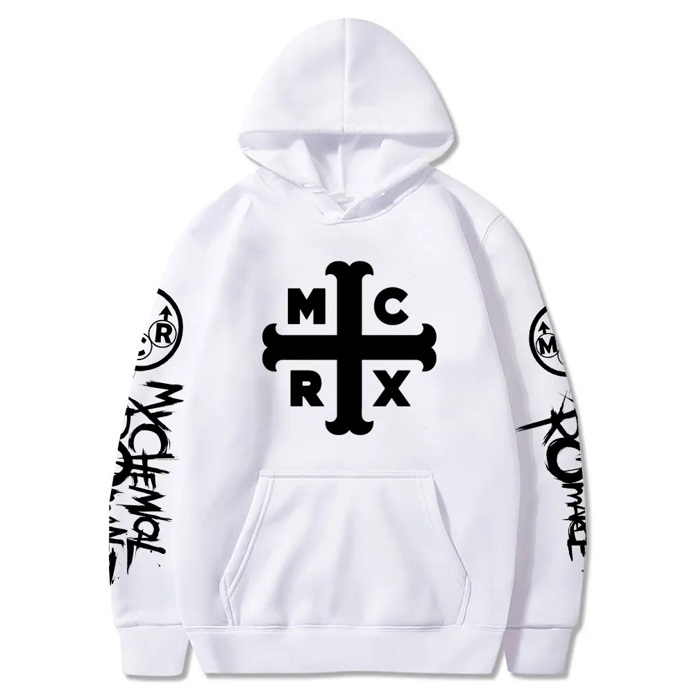 Толстовка с капюшоном My Chemical Romance для мужчин и женщин черная парадная толстовка в