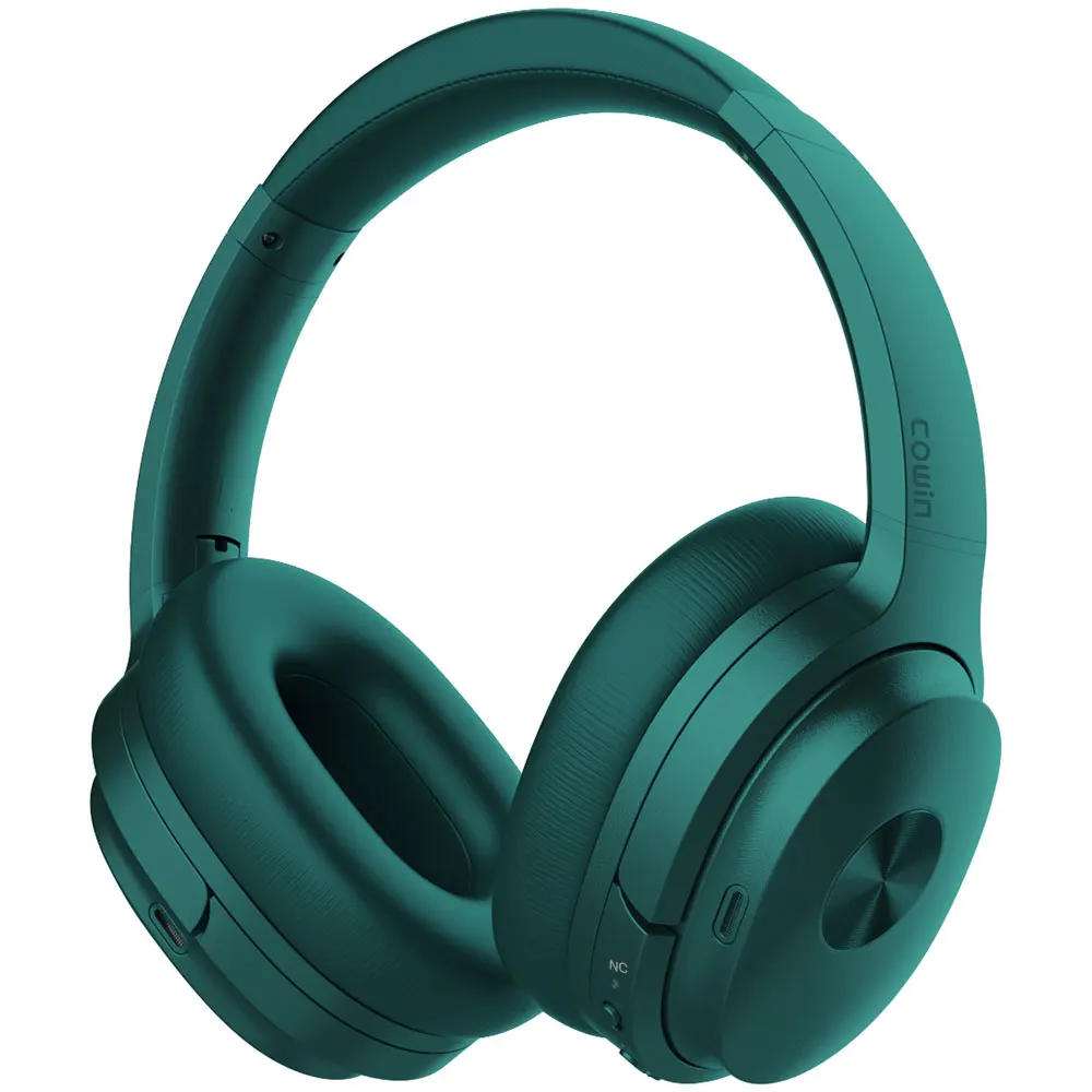 SE7GREEN Cowin se7 ANC Bluetooth гарнитура, активные наушники с шумоподавлением, беспроводная гарнитура с микрофоном, aptx гарнитура-30 дБ - Цвет: SE7GREEN