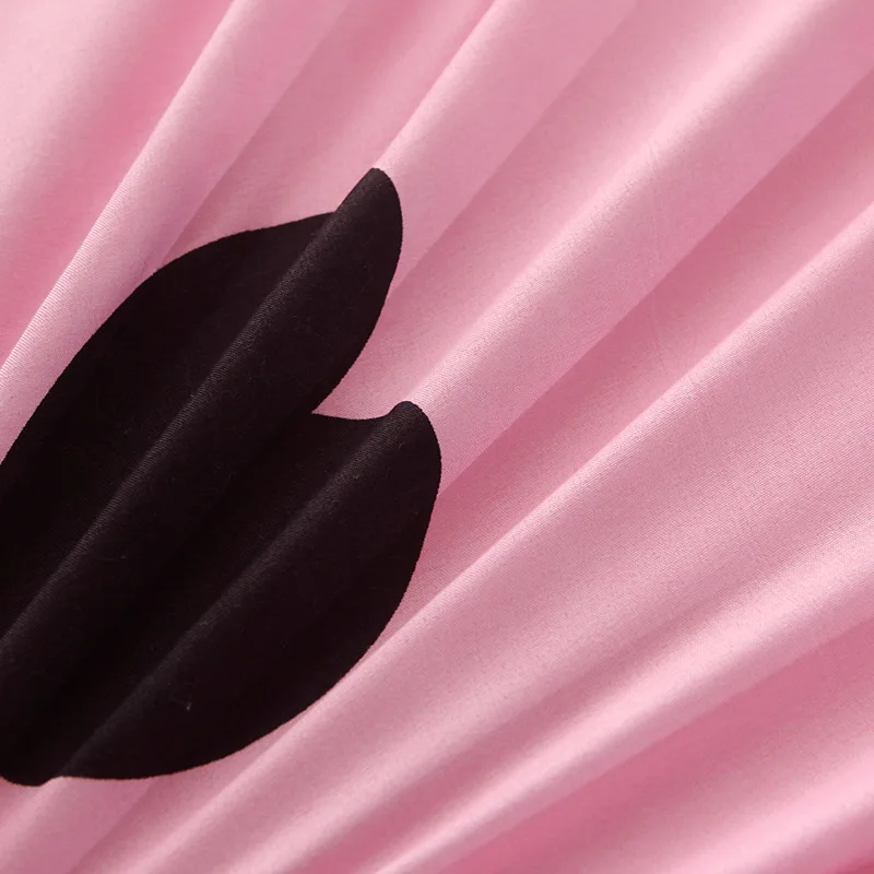 Комплект постельного белья с мультяшным принтом 4 шт. пододеяльник чехол для