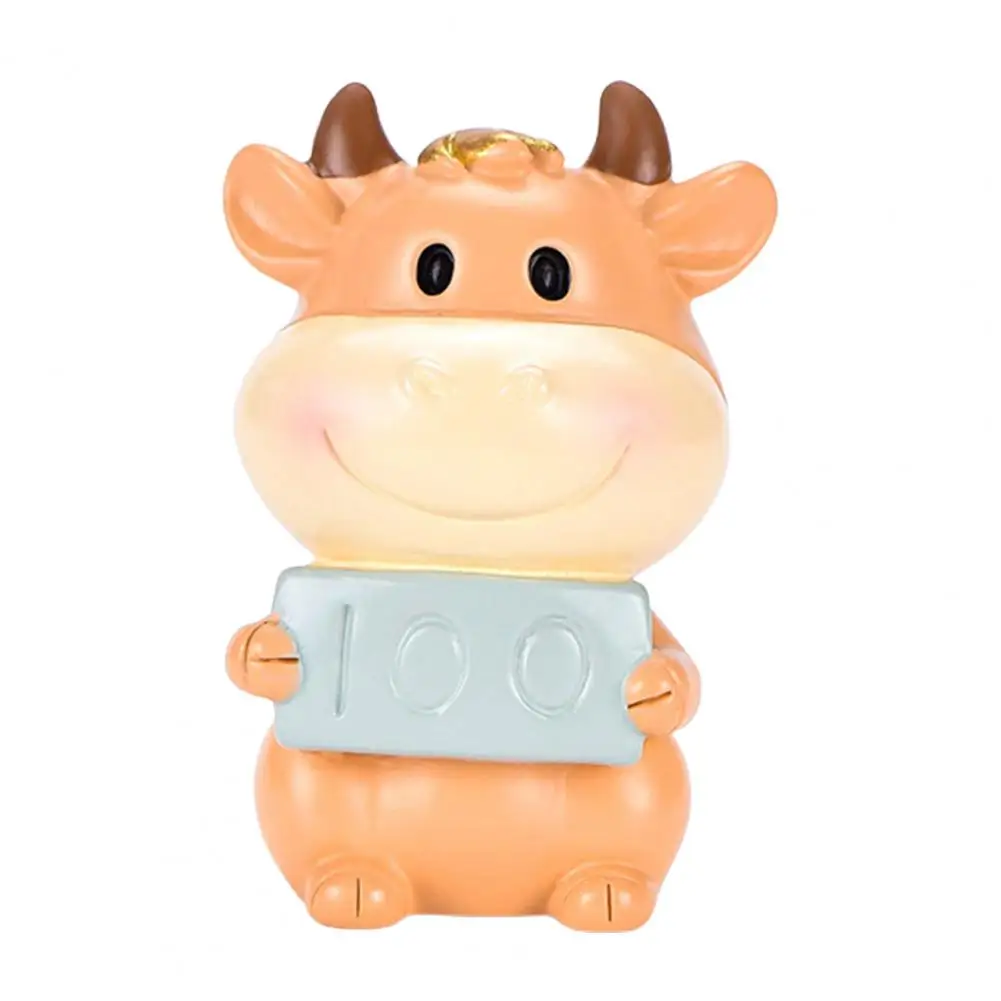 Золотистый Бык на новый год удачу украшения микро-ландшафт настольный декор