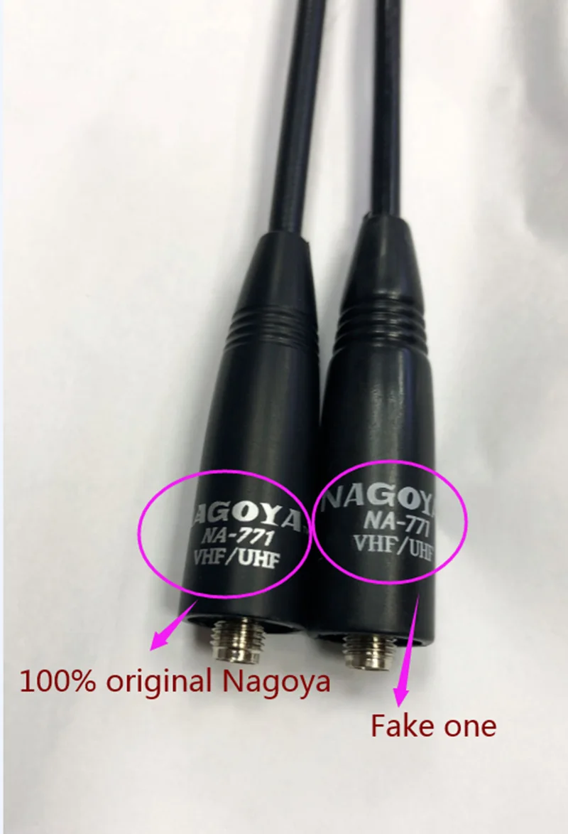 NAGOYA na-771 SMA типа «мама» усиленный двухдиапазонная антенна для двухстороннее радио Baofeng UV-5R UV-82 TK-3107 усиления антенна hf