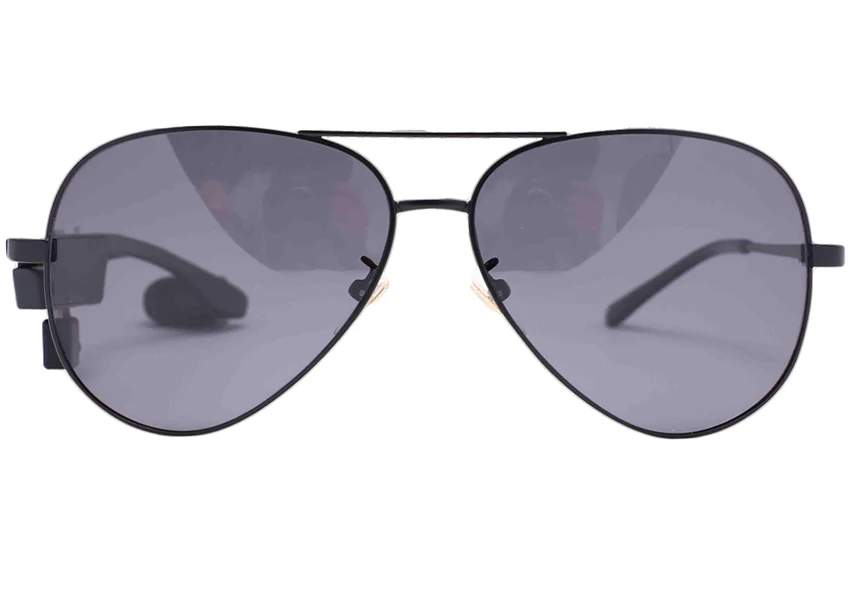 Conway Music Sunglasses Bluetooth Speaker Headset with Earphone Smart Audio Sun Glasses Pilot Polarized Lens for Women Men