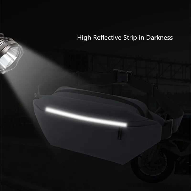 OKKID мини поясная сумка спортивная маленькая нагрудная слинг для путешествий бега