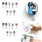 Симпатичный медицинский бейдж из ПВХ, выдвижной Бейдж, бейдж, бейдж, держатель для карт для медсестер, врачей, студентов, выставок, канцелярские товары