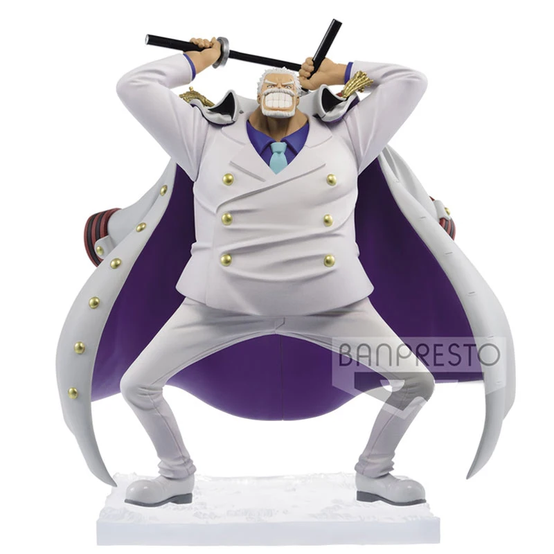 

Original Monkey D Garp Model Toy One Piece Pirates Anime Action Figure Magazine Title Page Naval Toys Collectible Figurine 16527