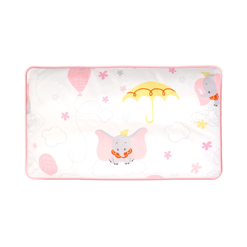 Pink pattern pillow XIAOMI MIJIA baby bedding children's thermostat quilt pillow 2 piece set Outlast dynamic temperature adjustment thick quilt soft - Цвет: Pink pattern pillow