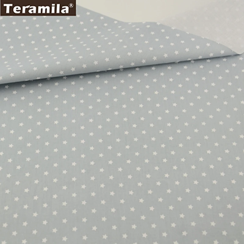 

2021 News Colorful Shining Stars Designs Home Textile Tela 100% Cotton Fabrics Light Beige Twill Fat Quarter Material Patchwork