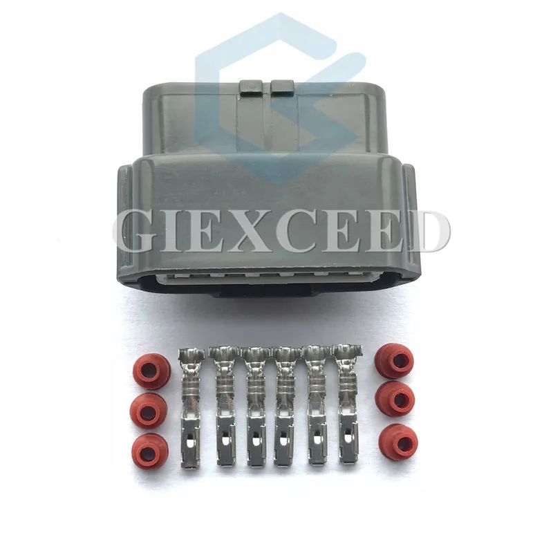 2 комплекта 6 Pin 6189-0784 мотоцикл бензин вилка насоса розетка для Nissan левая задняя
