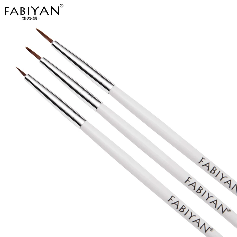 5/7/9 мм кисть для рисования на ногтях французская искусственная Цветочная сетка