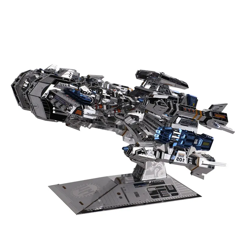 Металлическая 3D-головоломка MU модель Star Craft 2 осадный танк терран битва круиз