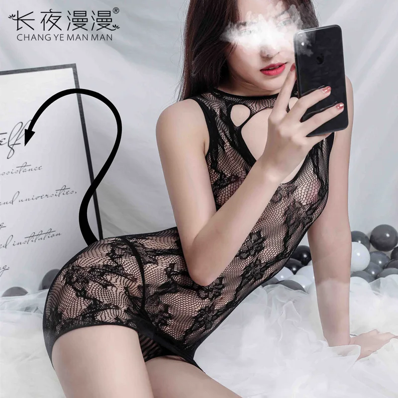 Sexy Tights sexy lingerie hose hot Women's Hosiery black open crotch intimate Underwear teddy costumes porno bodysuit | Тематическая