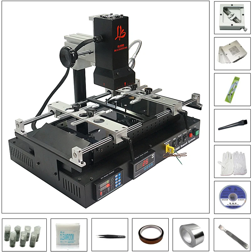 Паяльная станция IR8500 BGA ремонт материнской платы сварочный аппарат с 20 шт.