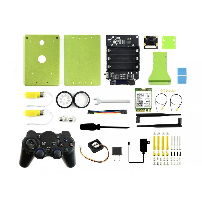 Комплект интеллектуального робота Jetson Nano JetBot AI kit Nvidia комплект разработчиков B01 с