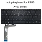 Запасные клавиатуры FR GR для ASUS X407 MA X407M X407UB французский GE немецкий черный запасные части для ноутбука ASM17A7 0KNB0 F103FR00 низкая цена