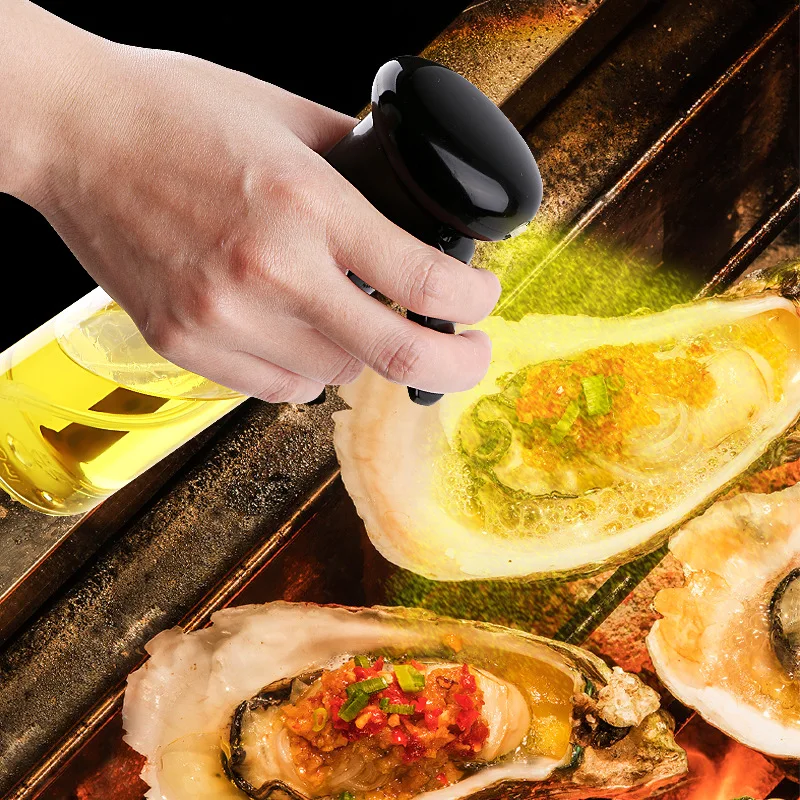 

Glass Oil Bottle Kitchen Oil Spray Bottle Cooking Baking Vinegar Mist Sprayer Barbecue Spray Bottle for Cooking BBQ Picnic Tools