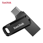 Карта памяти SanDisk 256G Флешка флеш-накопитель, OTG USB 3,1 Ultra Dual Drivle USB Type-C 128G 64G, USB-флешка высокого качества