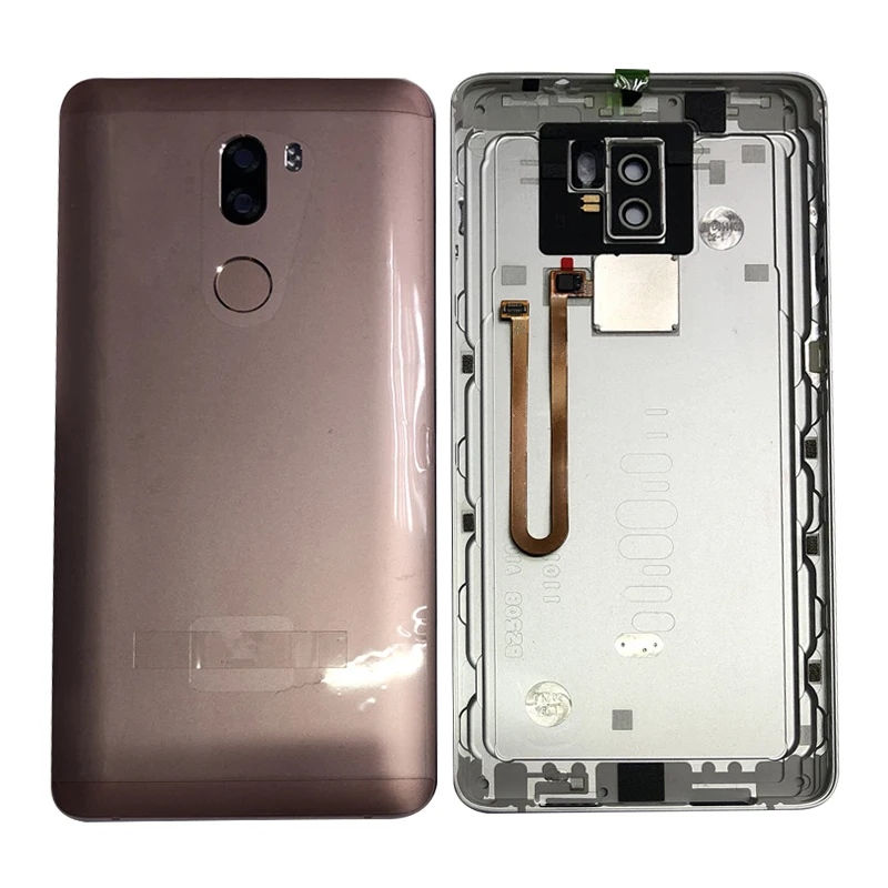 Axisinternational Корпус задней двери для Xiaomi Mi 5S Plus Задняя крышка батареи чехол+ боковые клавиши+ гибкий кабель отпечатков пальцев+ стеклянный объектив