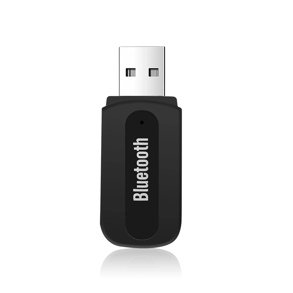 Аудиоприемник со штекером 3 5 мм AUX Bluetooth беспроводной музыкальный адаптер A2DP USB