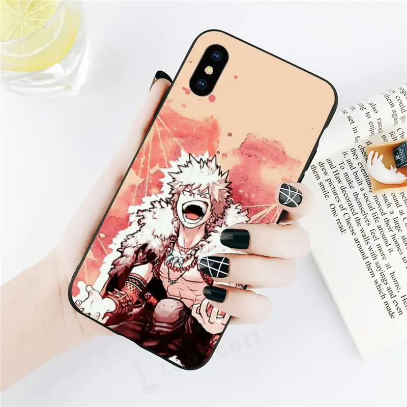 

Boku my Hero Academia Phone Case for iPhone 11 12 mini pro XS MAX 8 7 6 6S Plus X 5S SE 2020 XR