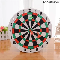 diameter 29 5cm darts target 3 darts wall mounted two sided dual use thick foam toy dart board suit