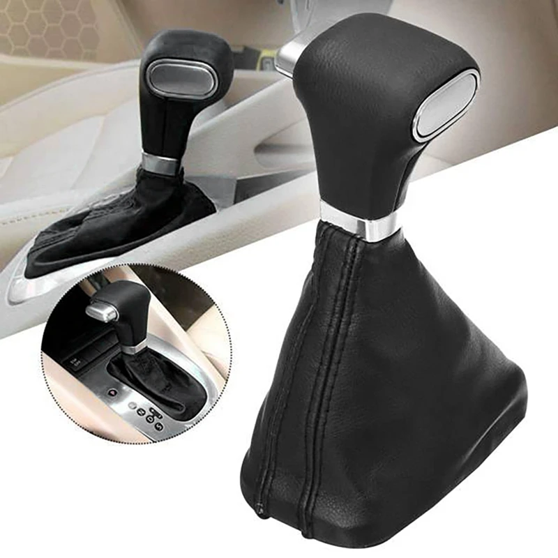 

Рукоятка переключения для Tiguan MK5, автоматическая ручка переключения передач для автомобиля с кожаным чехлом, автостайлинг 2006-2011