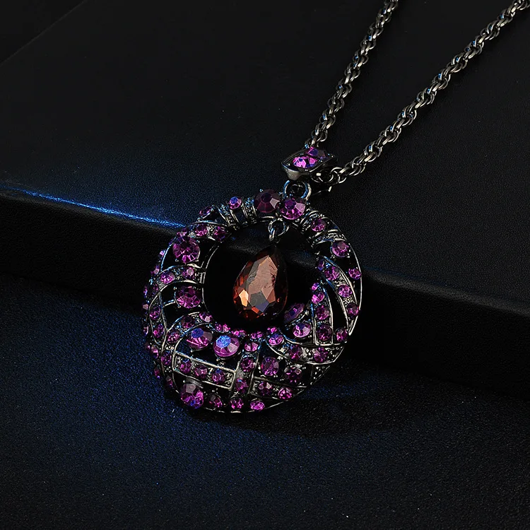 2021 Чокер-колье ожерелье продажи Простые Модные Хрустальные подвесные