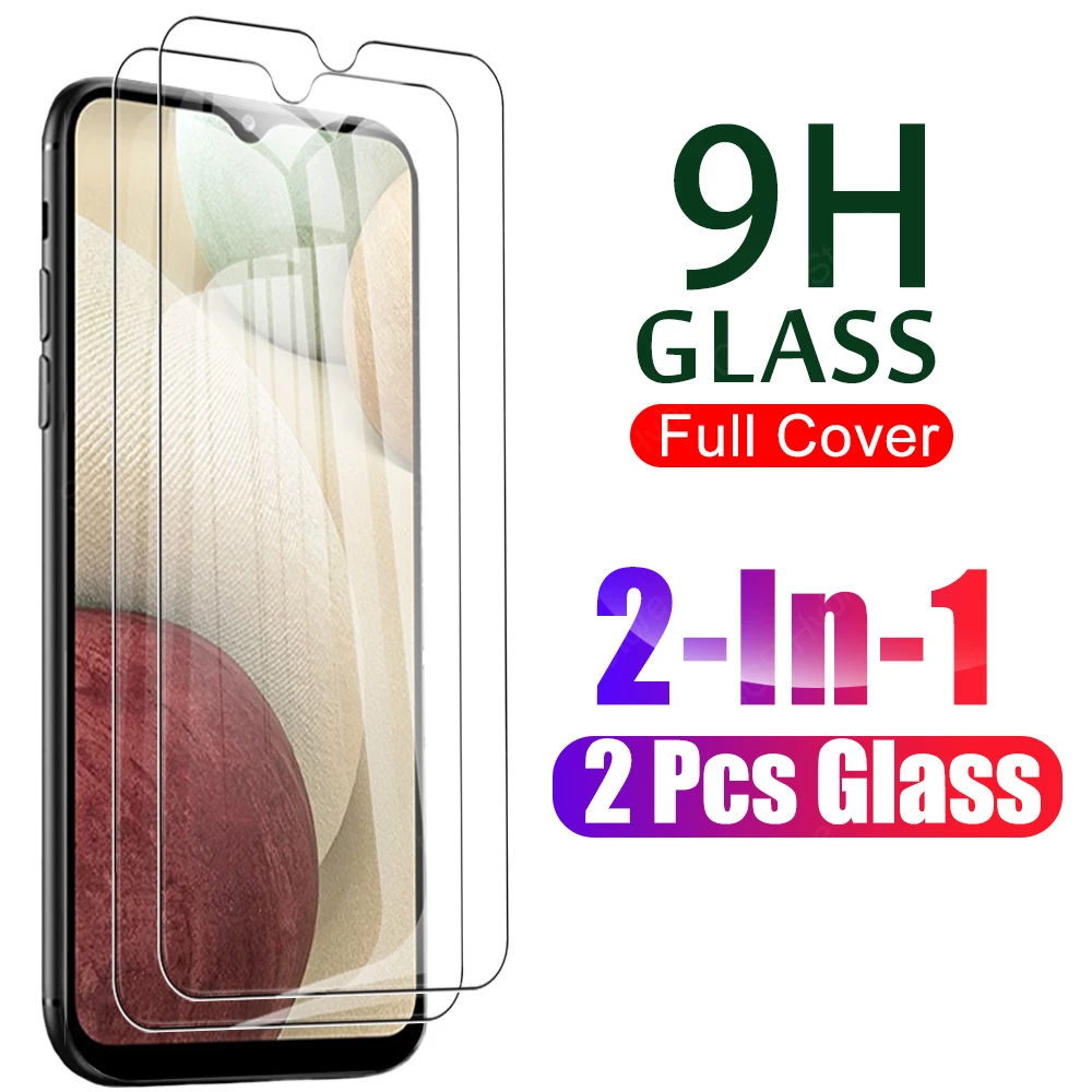 

2 шт., Защитное стекло для Samsung Galaxy A12 A125F A125M A125U