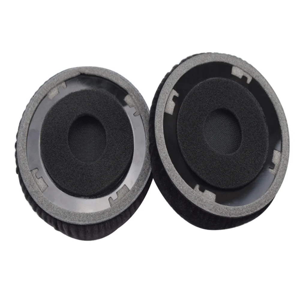 

2pcs Flannelette Earmuffs Earphone Sleeve Earpads Ear Pads Ear Cushions for AKG K601 K701 K702 Q701 702 K612 K712 (Black)