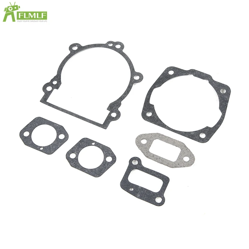 

71CC цилиндр двигателя/впускная труба/выхлопная труба/Карбюратор/прокладка Картера подходит для 1/5 HPI ROFUN BAHA ROVAN KM BAJA LT FG запчасти