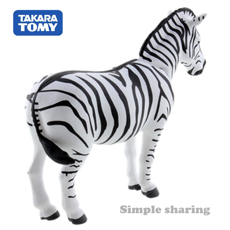 Takara tomy tomica ania животных Приключения Зебра набор для сборки фигурки модель как 04