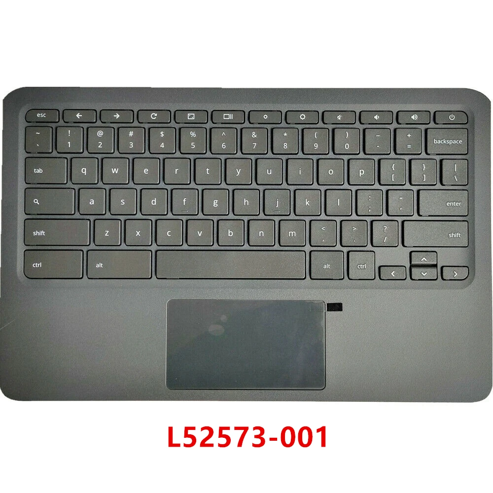 

New Laptop Cover For HP Chromebook 11 G7 EE Palmrest Keyboard & Touchpad L52573-001
