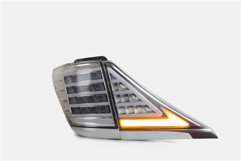 Vland завод для задний габаритный фонарь автомобиля для Alphard светодиодный задний фонарь 2007 2013 для Vellfire задний фонарь с движущимся сигналом