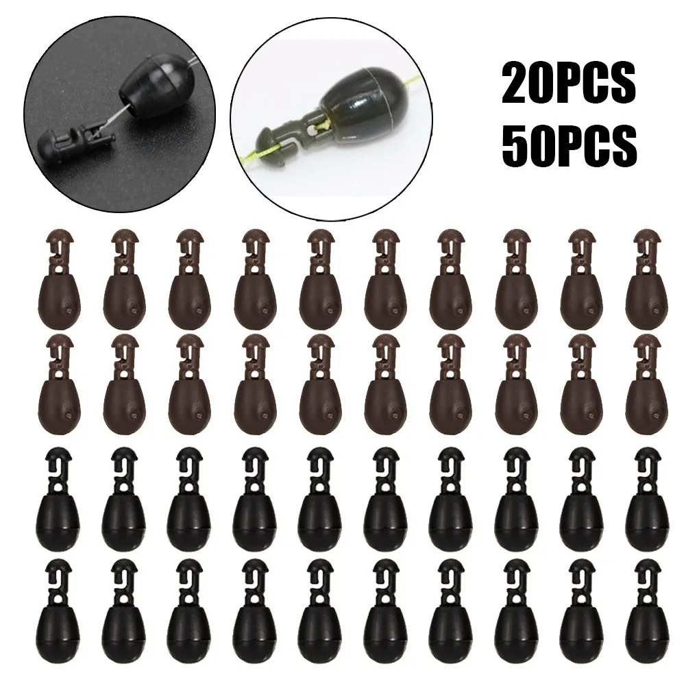 

20/50pcs S/L Beads Quick Change Carp Terminal Tackle Method Feeder Fishing Tools Connector Fish Tackles Pesca Iscas Accessories