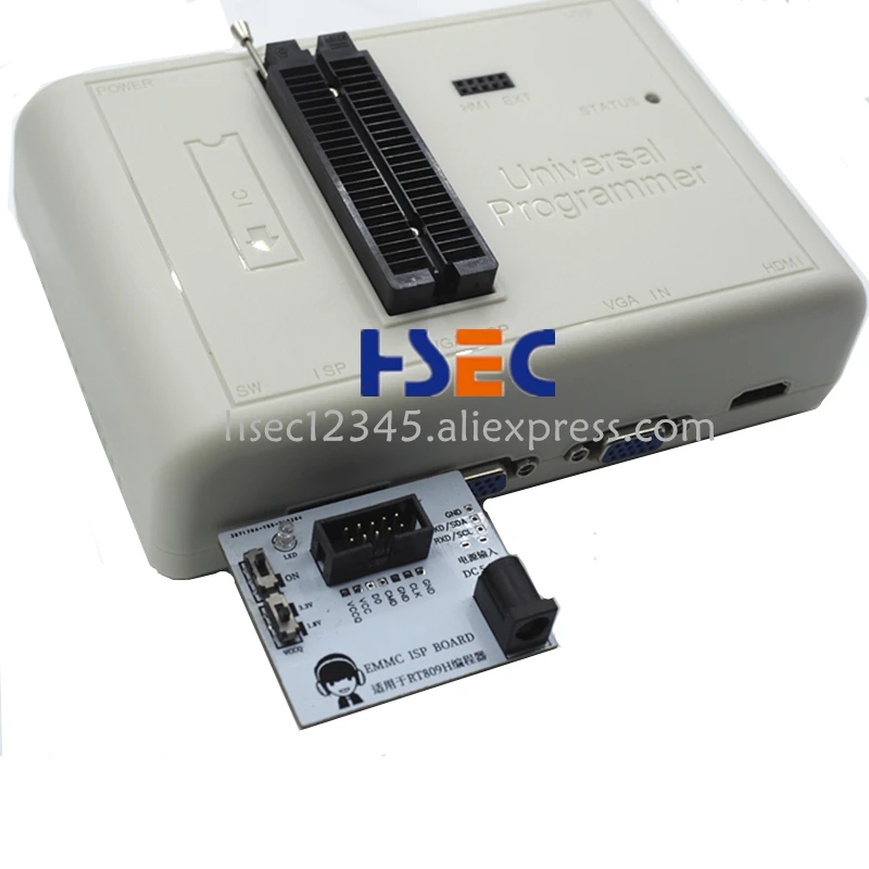 Оригинальная индивидуальная плата EMMC ISP + кабель для программирования rt809h isp