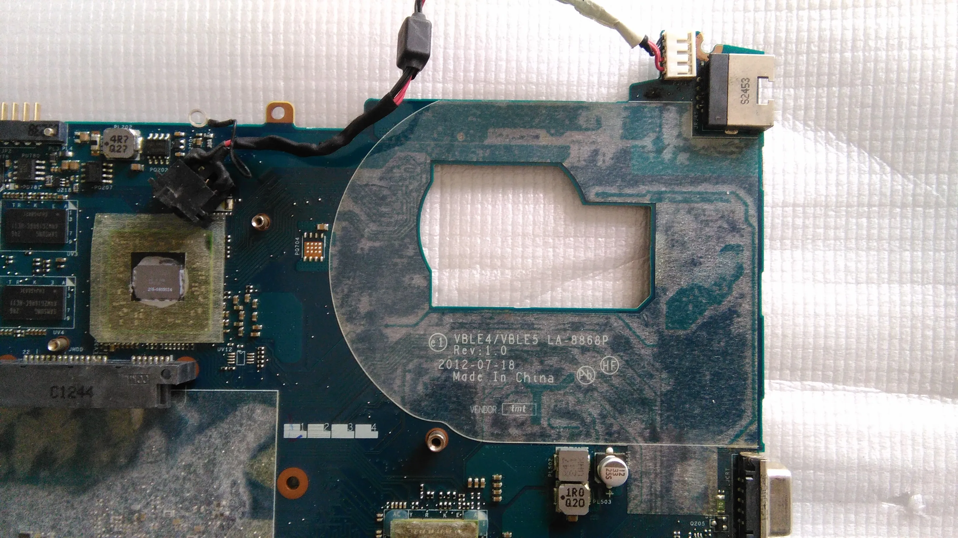 BA59-03420A VBLE4 VBLE5 LA-8868P ноутбук материнская плата для Samsung NP355E5C Процессор DDR3 основная плата работает