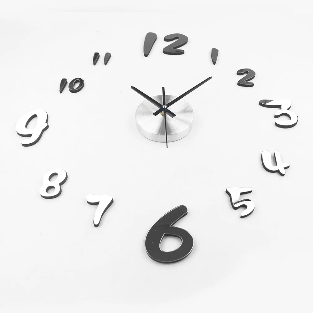 Новые Настенные часы с модным дизайном настенные 3D сделай сам акриловые