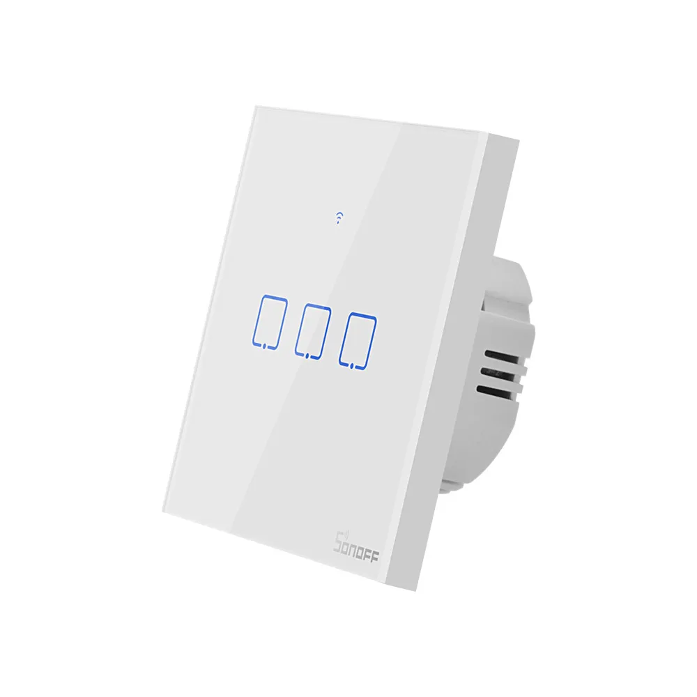 Умный Wi-Fi переключатель Sonoff TX T2 ЕС 1 2 3 клавиши дистанционное управление дом RF