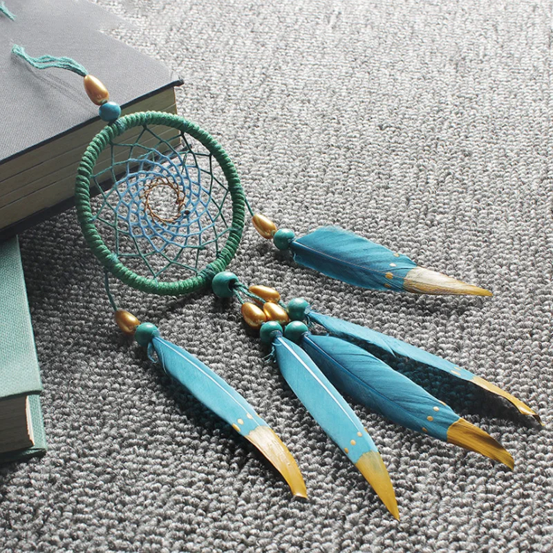 Синий Ловец снов автомобиль подвеска Воздушный Шарм Крытый ветер