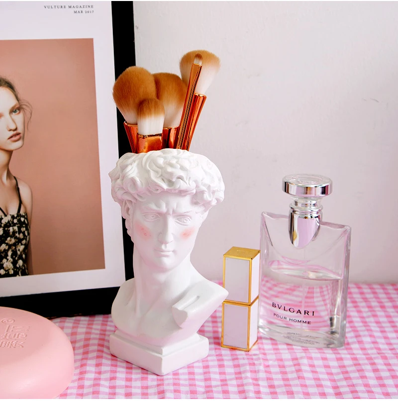 Греческой фигурка David головные портреты бюст мини гипсовая статуя Скульптура