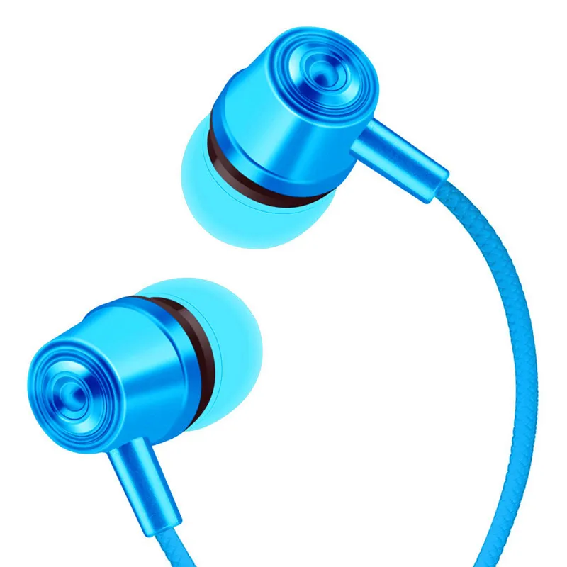 

1pcs In-Ear Wired Earphone Hifi Stereo Earbuds Bass 3.5mm Earphone with Mic Sports Music Headset Universal for Mobile Phone