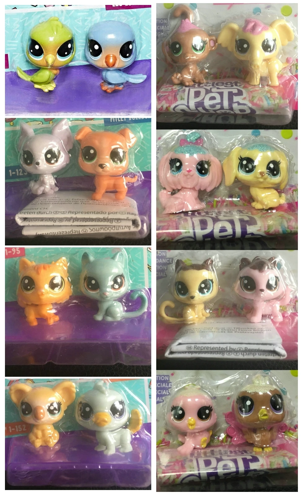 New in box Mystery Minis Series 1 ~ 3 Lot of 4 Animals 2pcs Pets Figure | Игрушки и хобби