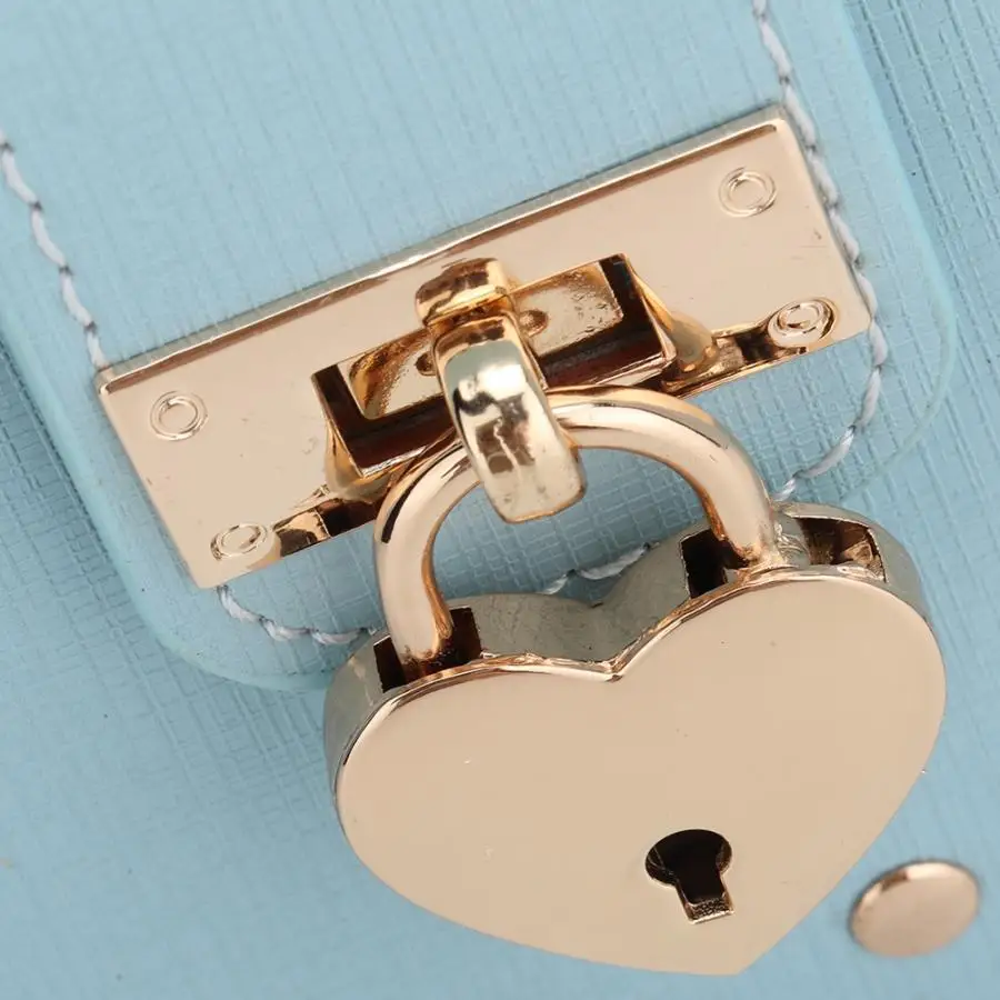 2-Layers Necklace Storage Earring Container Box Jewelry Holder with Handle Lock Mirror jewelery organizer Display for jewelry | Украшения и