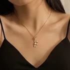 Простой Модный изысканный индивидуальный милый чокер ручной работы с подвеской в виде медведя для тяжелой атлетики для женщин оптовая продажа