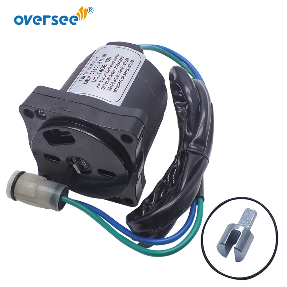 Подвесной мотор 38100 87L10 12 В для Suzuki DF70 DF85 DF90 с круглым проводным разъемом 87L0038100