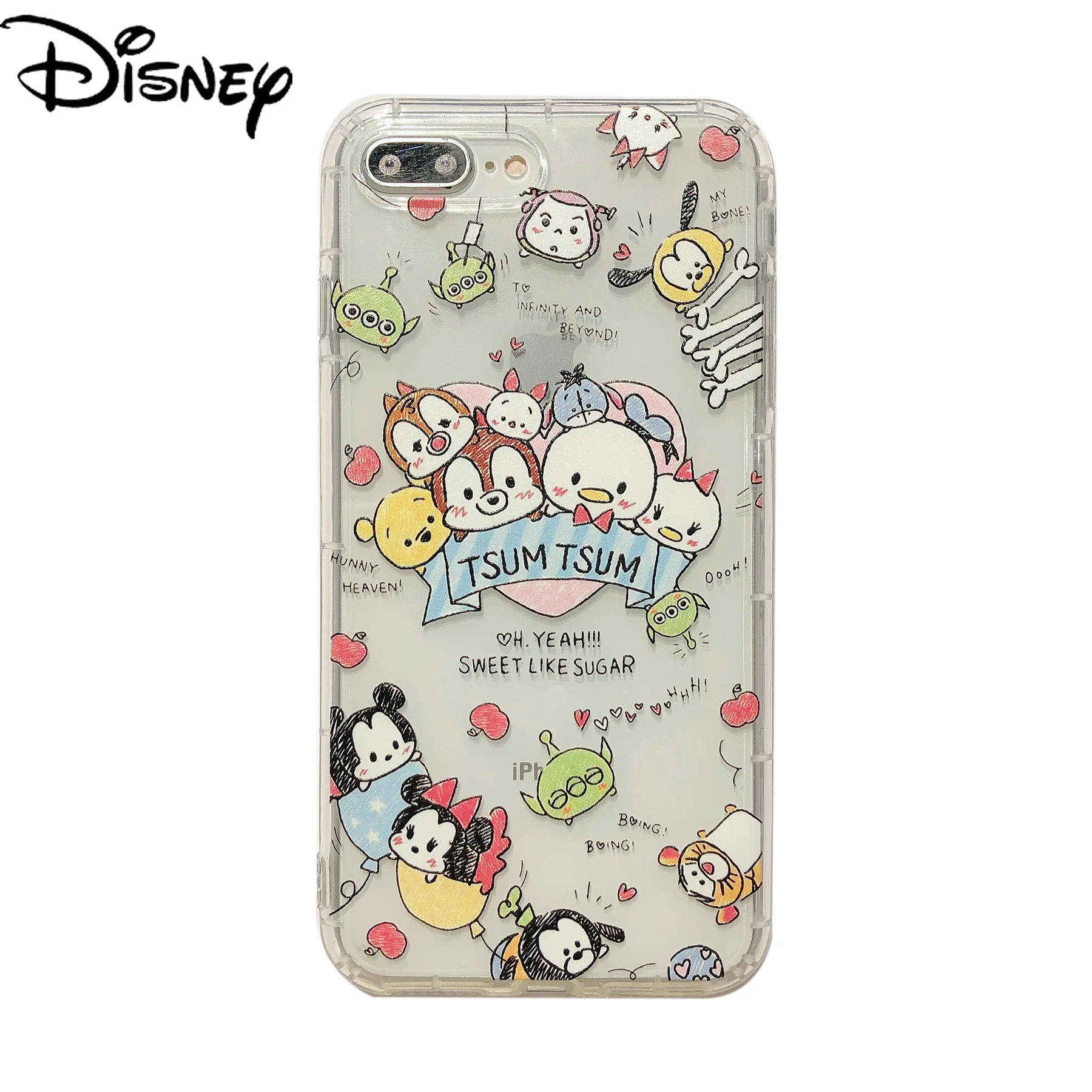 

Disney cute Mickey Minnie original phone case for iPhone 6S/7/8P/X/XR/XS/XSMAX/11/12Pro/12min Phone Case Cover for iPhone 6P 6sp