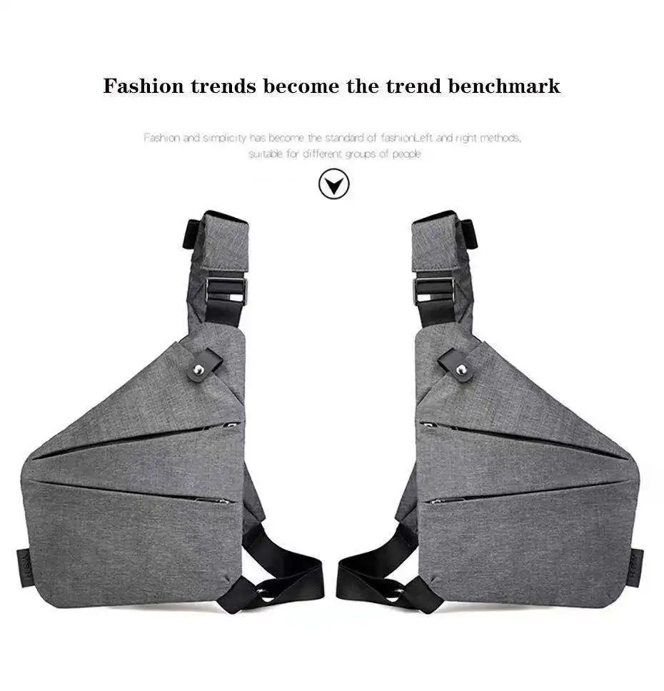 2020 модная мужская нагрудная сумка карман для телефона сумка-мессенджер